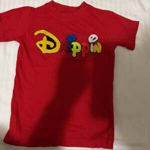Disney Drippin Red Kids T-Shirt 3 years